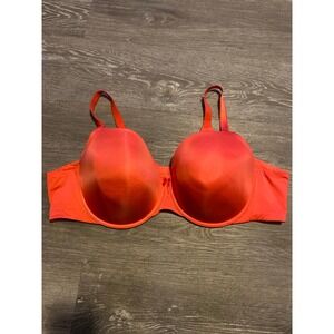 TORRID CURVE 360 BACK SMOOTHING LIGHTLY LINED CORAL T-SHIRT BRA SIZE‎ 50B